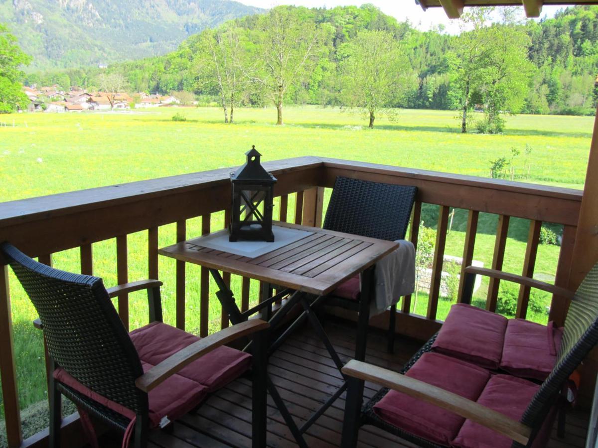 Ferienwohnung Panoramablick Marquartstein Esterno foto